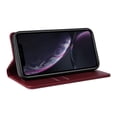 thumbnail image 5 of Funda para iPhone XR Estuche de Cuero PU Tipo Cartera con Ranuras para Tarjetas y Cierre Magnético, 5 of 5