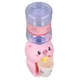 thumbnail image 4 of Dispensador de agua en miniatura materiales plásticos Mini pequeño resistente duradero dispensador de agua para niños juguete diseño en forma de cerdo de dibujos animados ANGGREK Otros, 4 of 8
