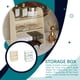 thumbnail image 4 of Caja multifuncional desmontable para trabajo pesado, escaparate, gran capacidad, regalos para mujeres, estante de baño para oficina en casa Almacenamiento y organización del hogar Blanco QY2107 Naiovety  HA079838-01, 4 of 6
