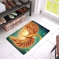 thumbnail image 3 of MKHERT Magic Phoenix Firebird with Firebird Alluring Swirls Art Doormat Rug Home Decor Floor Mat Bath Mat 23.6x15.7 inch, 3 of 3