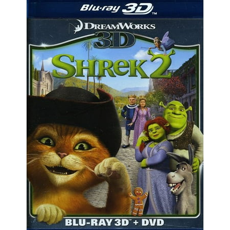 Shrek 2 (Blu-ray + DVD) - Walmart.com