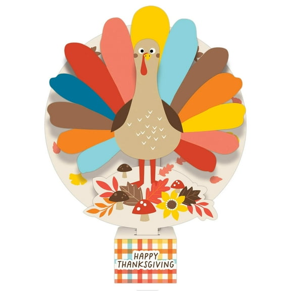 Happy Turkey Day Pop Up Centerpiece