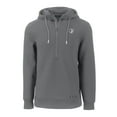 thumbnail image 2 of Men's Cutter & Buck Gray Baltimore Orioles Roam Eco Recycled Half-Zip Pullover Hoodie, 2 of 3