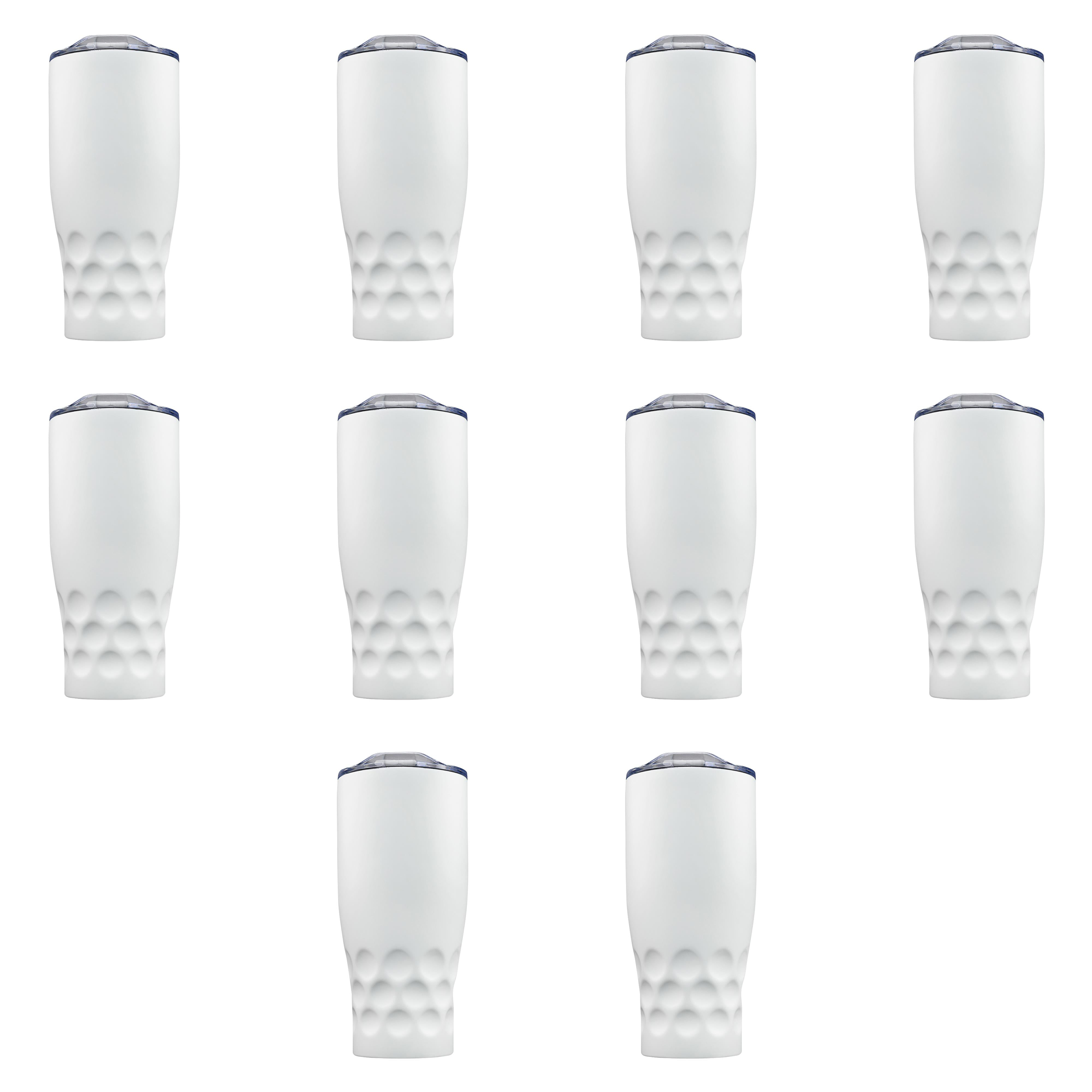Stainless Steel Tumblers by Molokini 27 oz. Set of 10, Bulk Pack