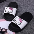thumbnail image 1 of Zapatillas Kawaii Sanrio Hello Kittys Kuromi, zapatos de playa, fondo suave, cómodos, antideslizantes, ducha, exterior, interior, regalo para niñas, 1 of 4