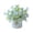 Blue, variant on Cadancy Artificial Daisy Flowers in Decorative Vase, Fake Floral Arrangement for Table Centerpiece, Silk Flower Bouquet Home Office Shelf Decor, No Watering Required Maintenance Free