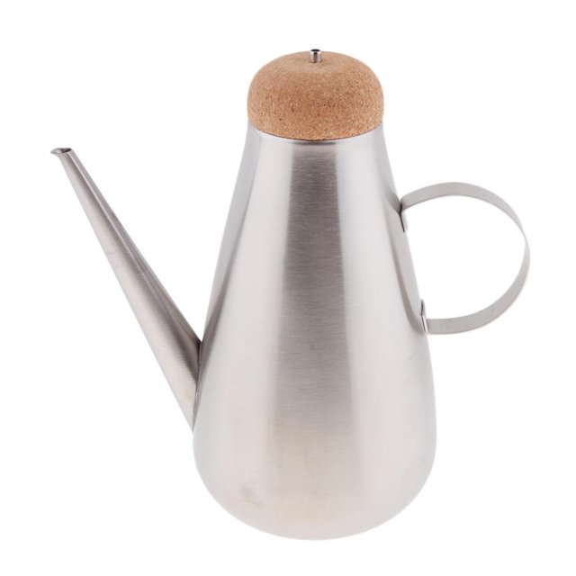 Botella a de Aceite de 450 Ml, de Aceite de Acero Inoxidable, , Contenedor, Olla Baoblaze Funda de aceite de acero inoxidable