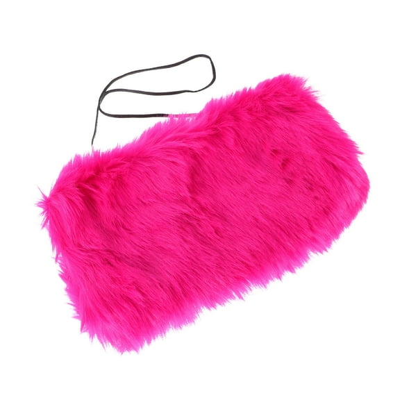 Masteelf 1 Piece Rosy Hand Muffs for Winter Elegant Design Cold Weather