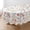 E-floral05, variant on Spring Floral Oval Tablecloth 54x72in, Waterproof Washable Farmhouse Flower Table Cover for Indoor Outdoor Dining