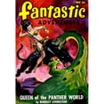 thumbnail image 2 of Fantastic Adventures - Queen Of The Panther World Poster Print By Mary Evans Picture Library, 2 of 4