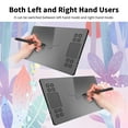 thumbnail image 2 of VEIKK A50 Graphics Tablet 10x6 Inch 5080LPI Resolution 8192 Pressure Levels Battery-free Pen Black, 2 of 6