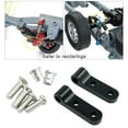 thumbnail image 3 of 3 Soportes De Amortiguadores Traseros Aptos Para WPL D12 D42 1/10 Piezas De Bricolaje Para Camión Y Coche Negro, 3 of 8