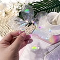 thumbnail image 3 of Combination colorful window stickers sun catcher round butterfly prism laser electrostatic stickers anti-collision rainbow glass stickers, 3 of 20