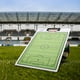 thumbnail image 4 of Tablero de estrategia de fútbol Tablero de fútbol Tablero de escritura de partidos de fútbol Equipo de fútbol, 4 of 6