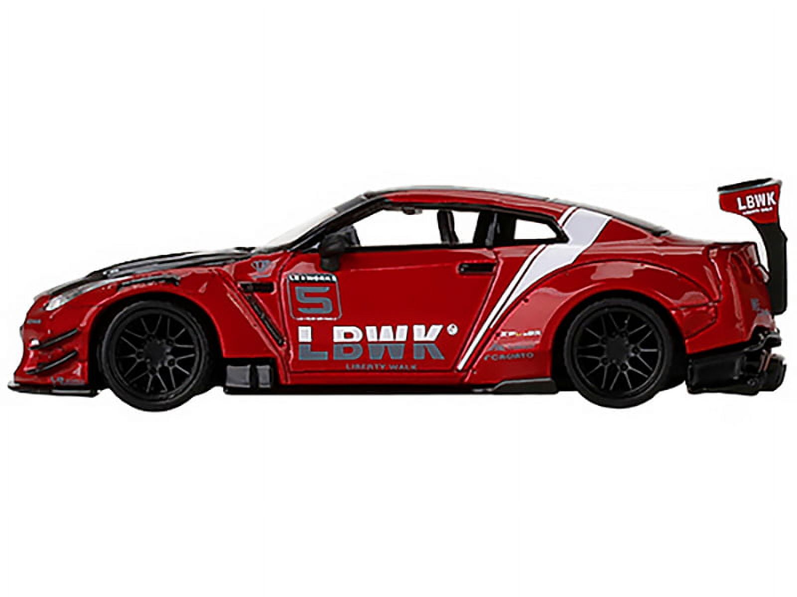 ミニカー MINI GT 1/64 LBWORKS R35 GT-R Type2 MINI GT 1/64 LB WORKS Nissan GT-R R35 Type 2, Rear Wing ver