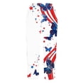 thumbnail image 4 of Tnhcen Women's Summer Loose Fit Wide Leg Pants - Patriotic 4th of July Print, Fashionable Basics for Women, Elastic Waist Casual Lightweight Elasticated Plus Size Pants S-5XL, 4 of 5