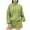 Green, variant on GigrtiJin Womens Half Zip Sweatshirt Long Sleeve Hoodless Stand-Up Collar Sweatshirts Solid Color Loose Pullover Tops