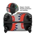 thumbnail image 4 of Easygdp Cute Dinosaur Double-Sided Printed Elastic Suitcase Protective Cover,Invisible Zipper, Business Trip Luggage Cases,Washable And Resistant To Falling -X-Large, 4 of 9
