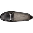 thumbnail image 4 of Women's Aerosoles Day Drive Moccasin Black Faux Leather 10.5 M, 4 of 5