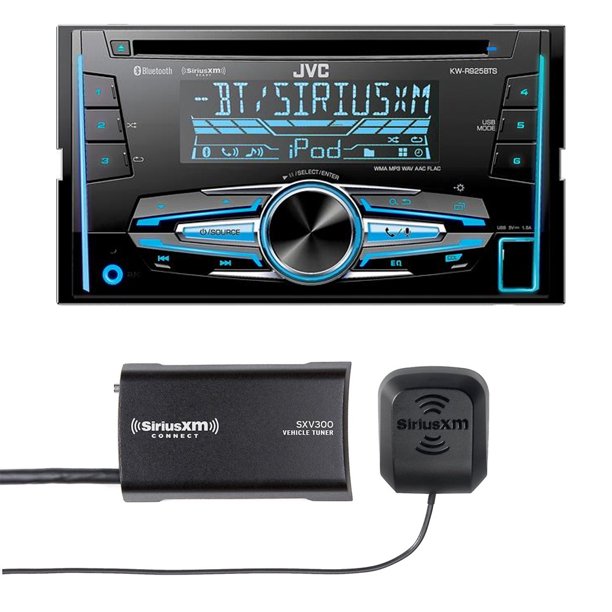 JVC KWR920BTS Double DIN Bluetooth InDash Car Stereo
