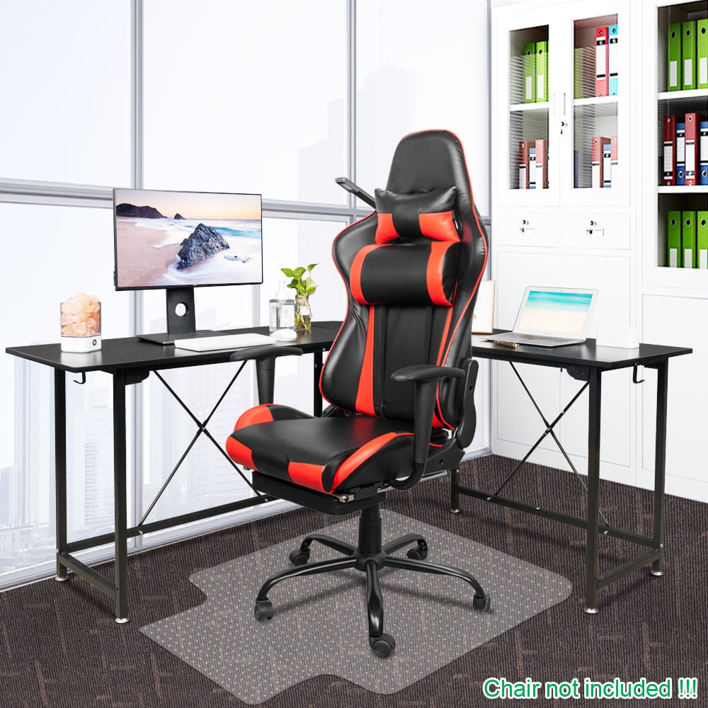 UBesGoo Office Chair Mat for Carpet Rug Floor PVC Plastic Floor Mat for
