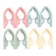thumbnail image 1 of 8pcs / Set Cintres Pliants Portables Voyage Garde-Robe de Séchage Rack, 1 of 7