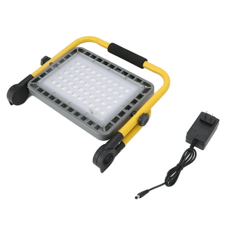 

LED Work Light Rechargeable 2 Levels 15000lm Adjustable Angle Floodlight for Repairing Emergency 100W US Plug 100240V