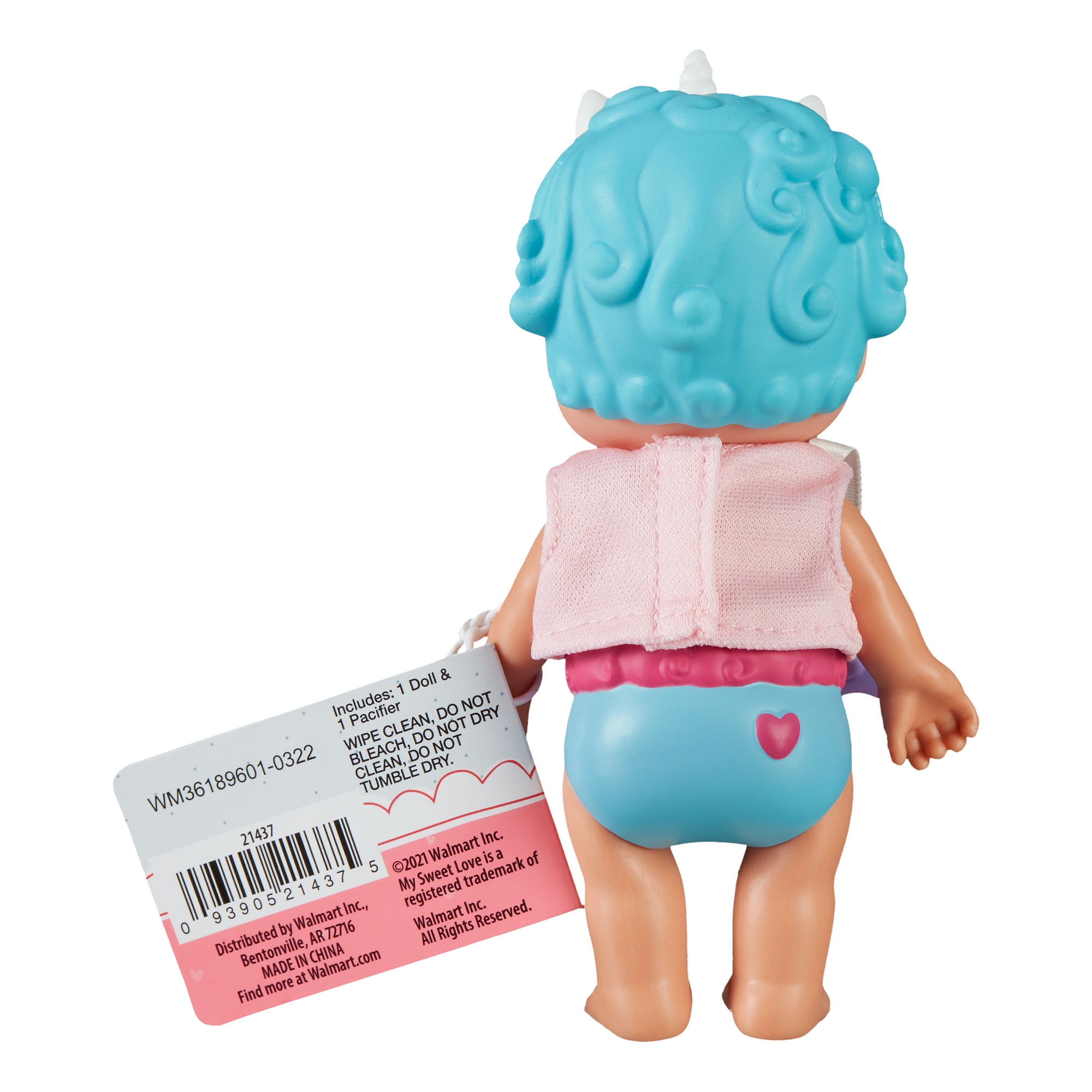 My Sweet Love Magical Color-changing Outfit Charm Doll, Blue