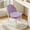Purple, variant on WXJHL Armless Swivel Vanity Chair Without Wheels, Ergonomic Backrest Accent Chair with Sturdy Metal Legs, Multipurpose Desk & Dining Chair for Bedroom, Office and Dining Room, Beige