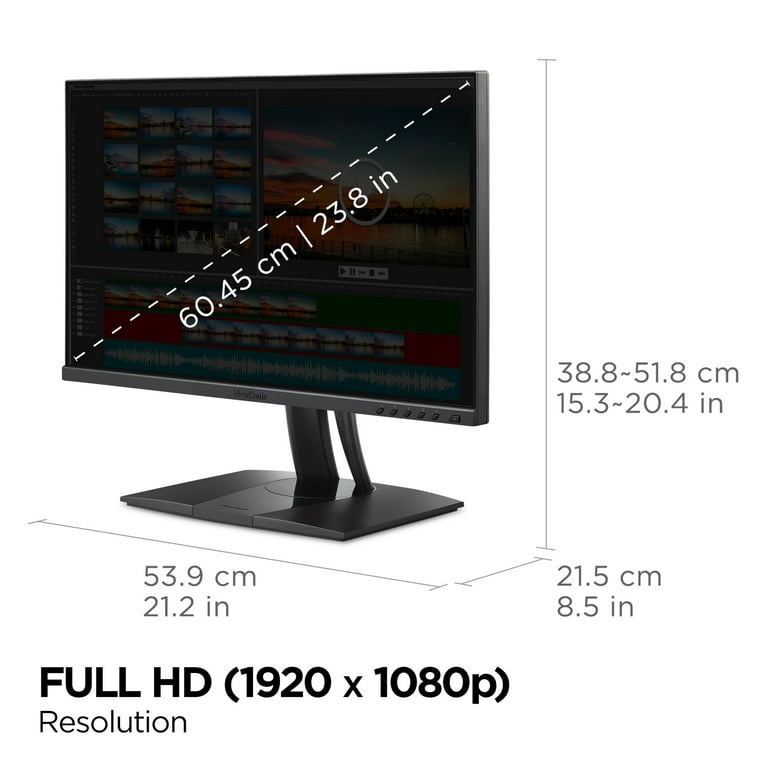 Genau Ventil Picknick 24 inch monitor dimensions in cm seine Norm Spanne