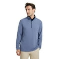 thumbnail image 2 of DTWOOO Men's Jacquard Quarter Zip Golf Pullover Men Jacquard Performance Long Sleeve Wicking Mock Neck Mens Athletic Sweatshirts, 2 of 8