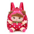 thumbnail image 1 of Mochila bonita para niños pequeños, muñeco de peluche, bolsa de viaje para refrigerios, bolso de hombro para niños en edad preescolar, regalo para niños, 1 of 5