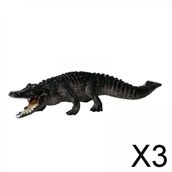 3x Figuras de Animales de de Simulación, Colección de Animales Preescolares, Modelo Diorama, Juguete para Regalo de Cumpleaños, Niños, Niñas 3 piezas