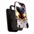 thumbnail image 3 of Luxury Black Gold Heart iPhone Case Valentine's Day Gift Compatible with iPhone 11/12/13/14/15/16 (Pro Max/Plus), 3 of 9
