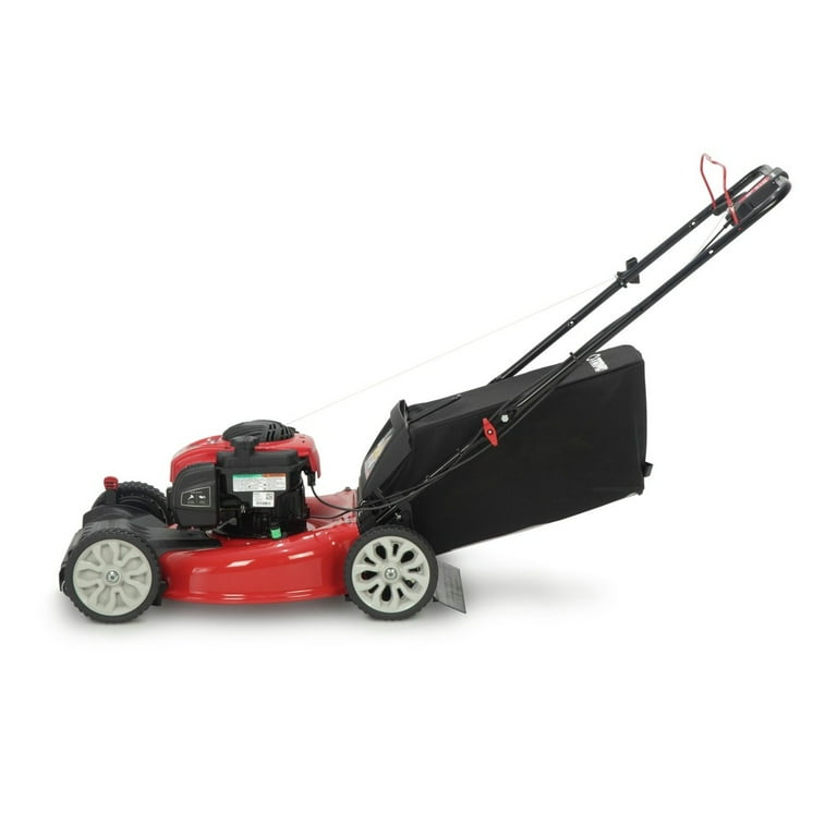 Troy Bilt 21 in. 3 N 1 Self Propelled Lawn Mower Easy Start Gas Powered 140cc Briggs Stratton Engine Walmart