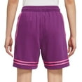 thumbnail image 2 of Nike Dri-FIT Fly Crossover Women's Basketball Shorts (as1, Alpha, xx_l, Regular, Regular, Pinksicle/Viotech), 2 of 2