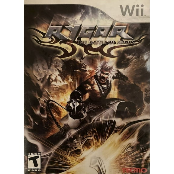 Restored Rygar: The Battle of Argus (Nintendo Wii, 2009) Fighting Game (Refurbished)