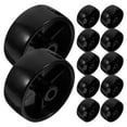 thumbnail image 1 of unbranded 12Ud Para Cortacésped Y Muebles Negras Material PP Resistentes Con Función De Movimiento Flexible, 1 of 8