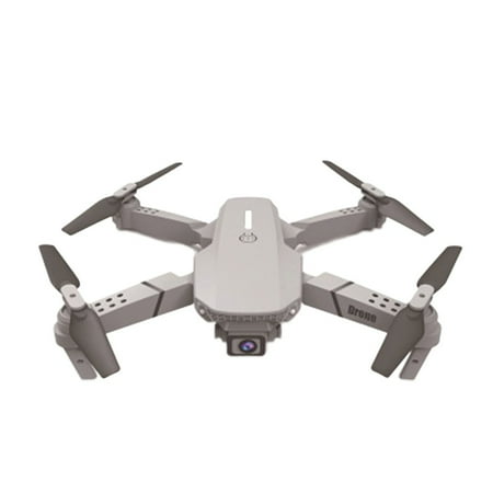 Drone ABSLZER E88 Avec Double Caméra 480P - Quadricoptère Facile Pour Débutant - Noir/Gris