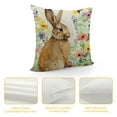 thumbnail image 4 of Easter Pillow Covers Inch Set of  Spring Pillow Covers Farmhouse Floral Throw Pillowcase Outdoor Cushion Cover for Sofa Bedroom Indoor Outdoor Party, 4 of 5