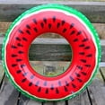 thumbnail image 4 of Langgg Anneau de Natation d'Été, Imprimé Pastèque, Anneau Gonflable en PVC, Jouets d'Eau, 4 of 7