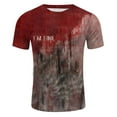 thumbnail image 4 of T-shirts Amples de Mode Masculine d'Halloween pour Hommes, Imprimé, Manches Courtes, Col Rond, T-Shirts pour Hommes, T-Shirt à Col Mode, Shorts Amples pour Hommes, Hauts Cargo, 4 of 4