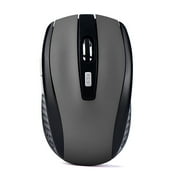 Wireless Gaming Mouse under $5! Xqxayjr 2.4GHz Wireless Gaming Mouse, 7500 DPI Optical Mouse with USB Receiver for PC Laptop, 6 Buttons Ergonomic Design, Red