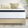 thumbnail image 2 of Queen Mattress, Telino 12 in Queen Size Hybrid Mattress, Memory Foam Innersprings Mattress, 2 of 5
