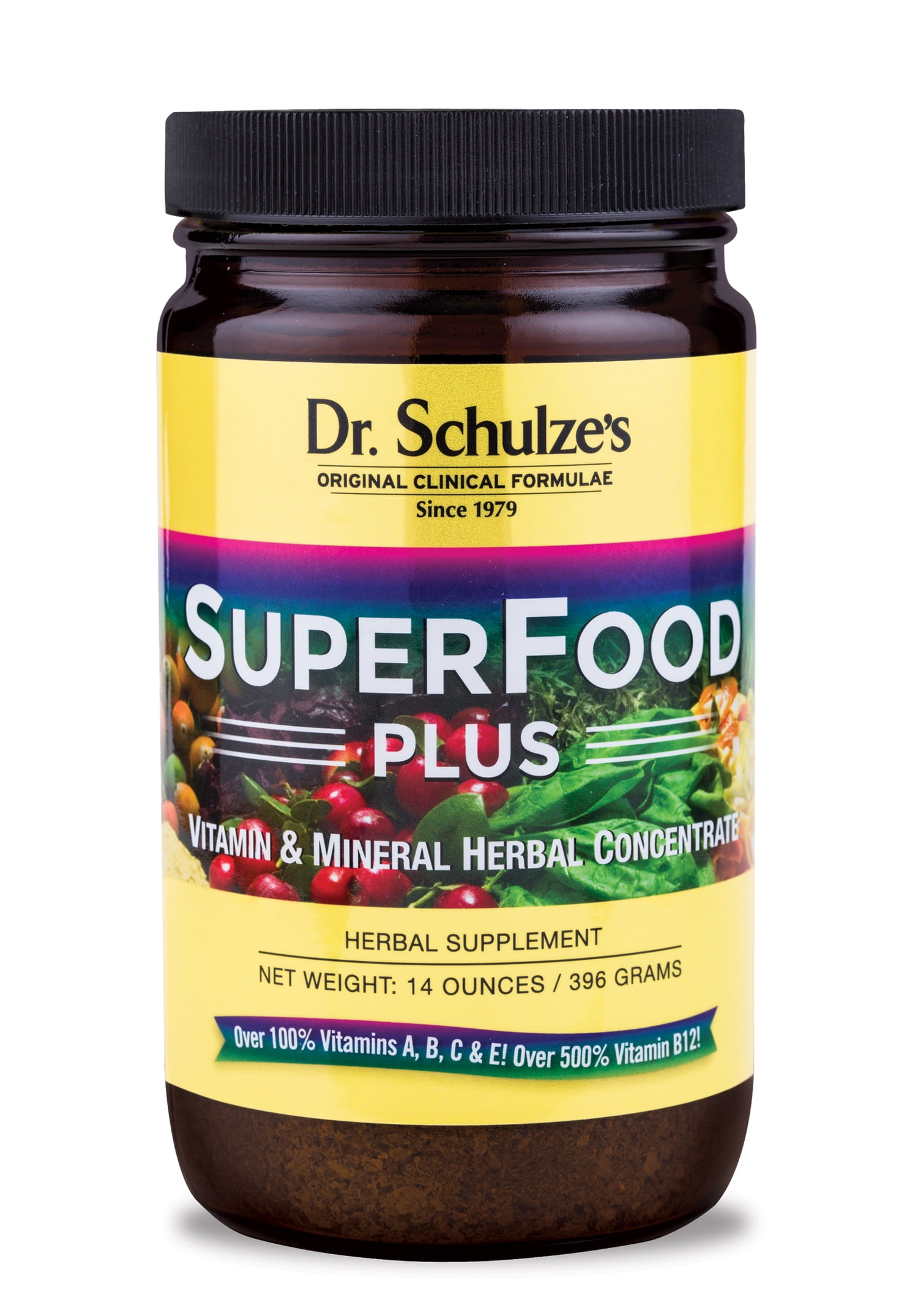 Dr. Schulze’s SuperFood Plus Powder Vitamin & Mineral Herbal