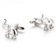thumbnail image 5 of Gemelos de animales únicos para hombre, con bolsa de terciopelo y caja de regalo, accesorios de joyería, 5 of 5