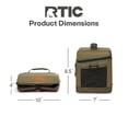 thumbnail image 5 of RTIC 8-Can, 5 Qt, Collapsible Soft Cooler with Bottle Opener, Olive, 5 of 9
