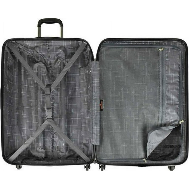 Travelers Choice US09046E29 Akron Hardside Spinner Luggage Set
