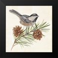 thumbnail image 2 of Warren, Annie 12x12 Black Modern Framed Museum Art Print Titled - Pine Branch I, 2 of 5