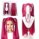 thumbnail image 2 of Kpop Demon Hunters Rumi Mira Purple Cosplay Wig Costume Party Roleplay Wig, 2 of 5